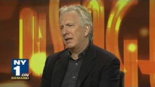 NY1 Alan Rickman Interview  Seminar [upl. by Ecidnac]