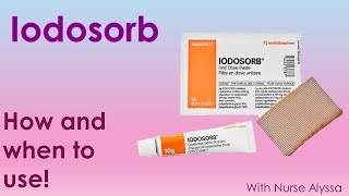 Iodosorb  when and how to use [upl. by Ained626]