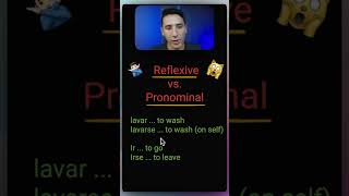 Reflexive vs Pronominal Verbs in Spanish spanish learnspanish spanishlessons [upl. by Griffy]