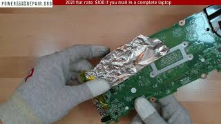 Acer Chrome c771 series n17q6 USB type c laptop charge port power jack repair fix charging connector [upl. by Madelin]