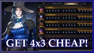 Lost Ark  Reflux Sorceress Build Guide  CHEAP amp GOOD Sorceress Engravings [upl. by Avot]