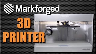 UNBOXING amp First Prints Markforged Mark Two 3D Printer [upl. by Begga]