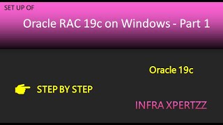 Oracle RAC 19c on Windows  Part 1 [upl. by Sup950]