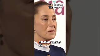 Propuesta de nuevo salario mínimo 2025 claudiapresidenta noticias amloverenlalucha2 [upl. by Brine]