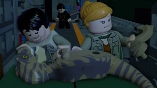 LEGO Jurassic World Walkthrough Part 7 InGen Arrival The Lost World [upl. by Damon]