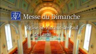 Paroisse StVincentdePaul de Laval  Messe du 14 janvier 2024 [upl. by Cochard]