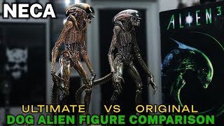 NECA DOG ALIEN FIGURE REVIEW  COMPARISON ORIGINAL VS ULTIMATE [upl. by Audsley]