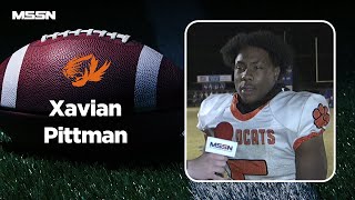 Player of the Game Calhoun City Xavian Pittman [upl. by Eenor392]