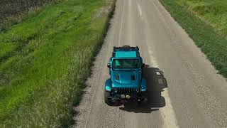 Bleriot Ferry and Rowley Alberta in our 2 door JL Rubicon [upl. by Attekram879]