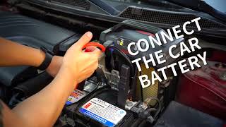 How to jump start using the LOKITHOR JA301 [upl. by Haywood733]