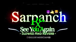 Sarpanch  Slowed  Reverb  Gujarati Viral Attitude LoFi Song  👑😈 [upl. by Thetisa988]