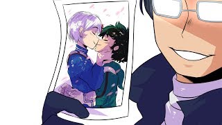 He kissed a guy Tododeku Animatic [upl. by Ardnaik194]