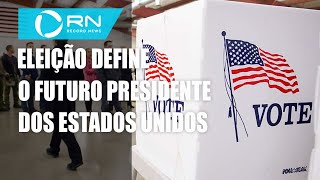 Eleição nos EUA americanos escolhem o novo presidente do país [upl. by Ronacin]