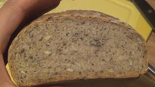 Vollkornbrot Selber backen Hanseatenbrot [upl. by Eon289]