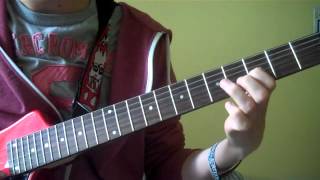 Coldplay Charlie Brown Guitar tutorial [upl. by Adirf]