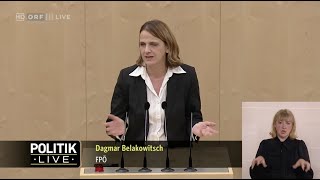 Dagmar Belakowitsch  Allgemeines Sozialversicherungsgesetz  12102022 [upl. by Amrac]