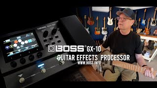 BOSS GX10 Guitar Effects Processor [upl. by Okiam109]