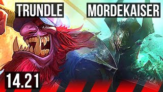 TRUNDLE vs MORDEKAISER TOP  KR Diamond  1421 [upl. by Barton]