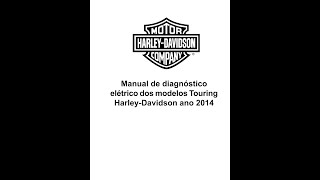 Manual De Diagnóstico Elétrico  Harley Davidson  Touring Models  2014 [upl. by Darlene]