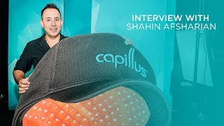 Shahin Afsharian talks about successfully treating hair loss with the Capillus® Laser Cap [upl. by Aianat]