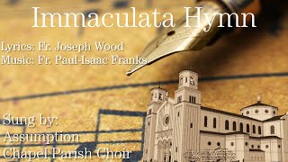 The Immaculata Hymn Official Lyric Video [upl. by Angelia]