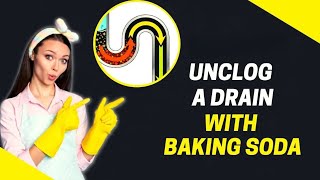 How to Unclog A Drain With Baking Soda And Salt [upl. by Nyrahtak]