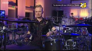 Owain Wyn Evans amp Ian Matthews  Fire  Children in Need 24hr Drumathon 2021 [upl. by Asilana393]