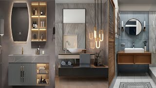 Top 50 Washbasin Cabinet Design  Wash Basin Designs  Basine Design  Bathroom Storage Ideas [upl. by Esimaj]