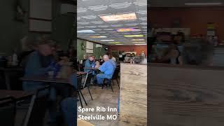 spareribinn Steelville restaurant rivertown locals missouri [upl. by Polloch851]