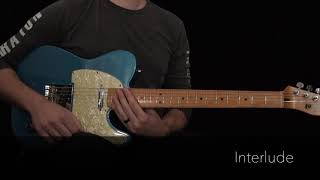 quotResurrectingquot Lead Guitar Tutorial  Elevation Worship [upl. by Alliber657]