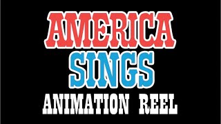 Disneys America Sings animation compilation reel [upl. by Galloway]