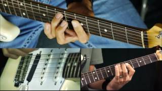 Hendrix Style Chords  Guitar Lesson  Embellishing Major Chords [upl. by Douglass]