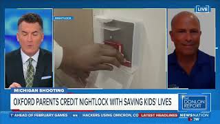 Oxford parents credit Nightlock with saving kids lives The Donlon Report [upl. by Anairuy]