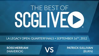 Best of SCGLive Ross Merriam vs Patrick Sullivan Magic the Gathering [upl. by Eirruc]