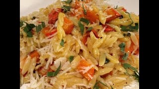 Ich koche heute Risoni Orzo Kürbis Risotto Rezept [upl. by Shelia]