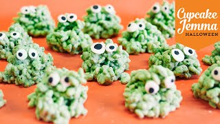 Halloween Special Pt2  Rice Creepies Recipe  Cupcake Jemma [upl. by Service]