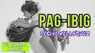 PAG IBIG  REGINE VELASQUEZ [upl. by Notak]