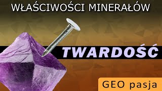 Rozpoznawanie minerałów  TWARDOŚĆ [upl. by Mellette340]