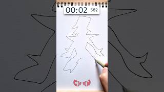 Lets draw the outline of quotMettatonquot in 10 seconds [upl. by Llertnor]