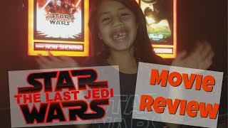 Star Wars Last Jedi Movie Review Harkins Theater Cine 1 [upl. by Ayokahs]