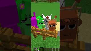 QUIEN ATRAPE MAS SPRUNKI GANA shorts sprunki novia catnap minecraft [upl. by Jaquith]