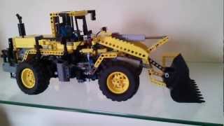 Lego Technic 8265  Front Loader  Motorized Power Functions [upl. by Annaid]