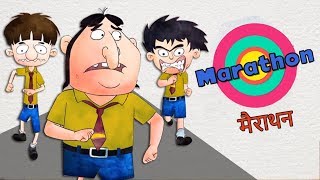 Marathon  Bandbudh Aur Budbak New Episode  Funny Hindi Cartoon For Kids [upl. by Daffie]