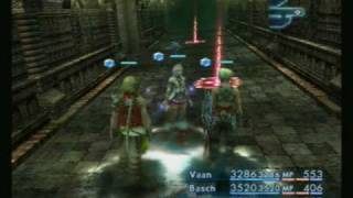 Final Fantasy XII  Zodiac Spear Necrohol Speed Run [upl. by Marvella835]