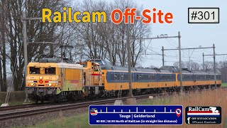 Railcam OffSite Location Teuge GLD 301 [upl. by Wendi]