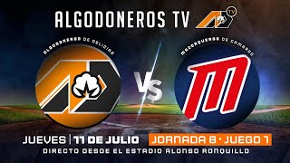 Algodoneros de Delicias vs Mazorqueros de Camargo  Partido 1  Jornada 8 [upl. by Ahsirkal]