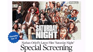 Saturday Night screening Celebrating Editor Nathan Orloff [upl. by Llerdnam]