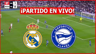 🔴 REAL MADRID vs ALAVES EN VIVO 🔴 JUEGA MBAPPE LA LIGA ESPAÑOLA 🏆FECHA 7 [upl. by Gnoy]