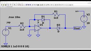 Precision Half Wave Rectifier Using Op Amp  Design and Simulations [upl. by Anura]