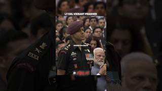 Lieutenant Colonel Vikrant Prasher Shaurya Chakra 10 para sf special forces shortsfeed parasf [upl. by Sikorski]